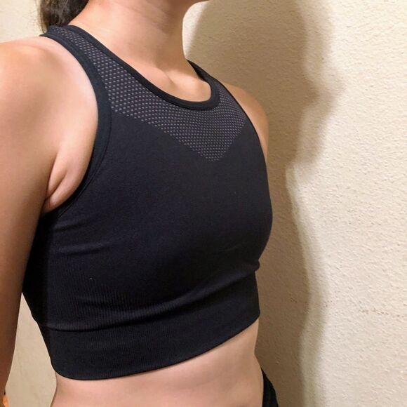 Zella Body Fusion Black Sports Bra Size Extra Small - Picture 4 of 14